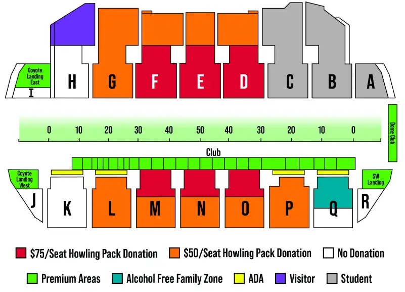 football seating map